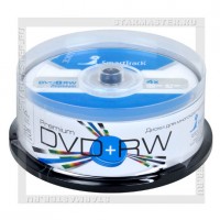 Диск SmartTrack DVD+RW 4,7Gb 4x cake 25