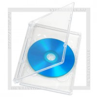 Коробка DVD Box 1 диск SuperJewel прозрачный