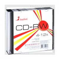Диск SmartTrack CD-RW 700Mb 12x slim
