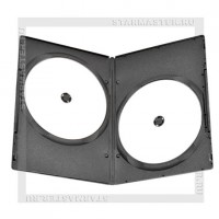 Коробка DVD Box 2 диска 9мм (slim) Black