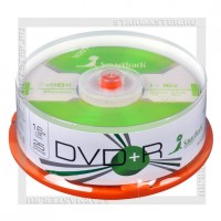 Диск SmartTrack DVD+R 4,7Gb 16x cake 25