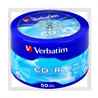 Диск Verbatim CD-R 700Mb (80 min) 52x Extra Protection Shrink 50