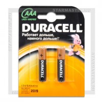 Батарейка AAA Alkaline Duracell Basic LR03/2 MN2400