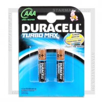 Батарейка AAA Alkaline Duracell TURBO MAX LR03/2