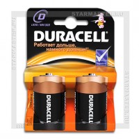 Батарейка D Mono Alkaline Duracell LR20/2 Blister MN1300
