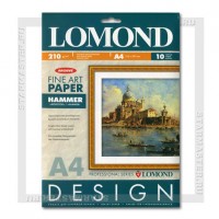 Бумага Lomond A4 с тиснением матовая 210 г/м2 «Молоток», 10л