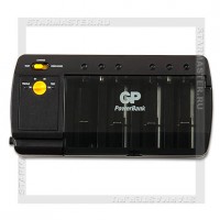 Зарядное устройство 220V для аккумуляторов GP PB320GS-CR1 универсальное (AAA/AA/C/D/E)