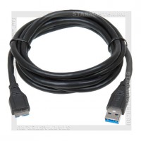 Кабель USB 3.0 -- micro USB 3.0 (Am-Bm) SmartBuy, 1.8м
