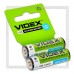 Батарейка AAA Alkaline Videx LR03/2 mini-blister