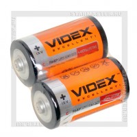Батарейка C Baby Videx R14/2 Shrink