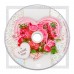 Диск Videx DVD-R 4,7Gb 16x bulk 50 «I Love You»