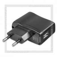 Зарядное устройство 220V -> USB 2A SmartBuy NOVA, черный