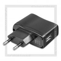 Зарядное устройство 220V -> USB 2A SmartBuy NOVA + кабель microUSB, черный