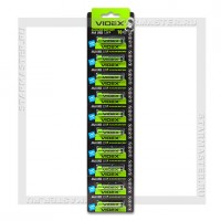 Батарейка AAA Alkaline Videx LR03/10 Blister