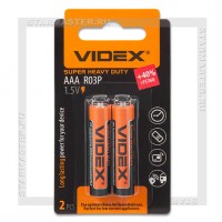 Батарейка AAA Videx R03/2 mini-blister