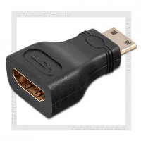 Переходник (адаптер) HDMI -- mini HDMI A-F/D-M, SmartBuy