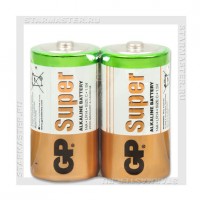 Батарейка C Baby Alkaline GP LR14/2 Shrink