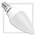 Светодиодная лампа E14 C37 5W 3000K, SmartBuy LED 220V
