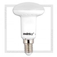 Светодиодная лампа E14 R50 6W 4000K, SmartBuy LED 220V