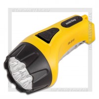 Фонарь-светильник аккумуляторный Smartbuy 220V 7+8 LED, желтый