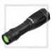 Фонарь аккумулятор Perfeo 10W LED, LT-034-A, 5 режимов, zoom, аккумулятор 18650/3xAAA+ЗУ, черный