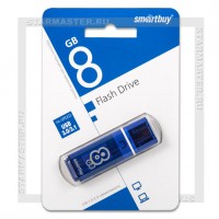 Накопитель USB 3.0 Flash 8Gb SmartBuy Glossy Dark Blue