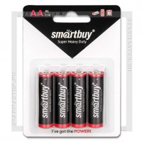 Батарейка AA SmartBuy R6/4 Blister