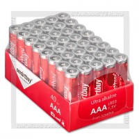 Батарейка AAA Alkaline SmartBuy LR03/40 Bulk