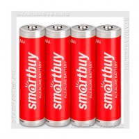 Батарейка AAA Alkaline SmartBuy LR03/4 Shrink
