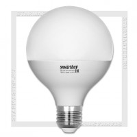 Светодиодная лампа E27 G95 18W 3000K, SmartBuy LED 220V