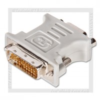 Переходник VGA 15-pin (f) - DVI-I (m), SmartBuy
