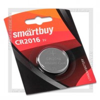 Батарейка CR2016 3V SmartBuy Blister/1
