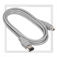 Кабель IEEE 1394 (6P/4P) Fire wire, 1.8м, SmartBuy