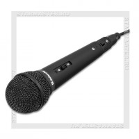 Микрофон DEFENDER MIC-130, караоке, черный, 5м