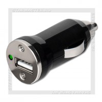 Зарядное устройство автомобильное USB 1A DEFENDER ECA-01, черный