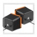 Колонки мультимедийные DEFENDER SPK-480, 4Вт, USB, черный+оранжевый
