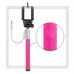 Монопод складной для селфи, Jack 3.5мм, DEFENDER Selfie Master SM-02, розовый