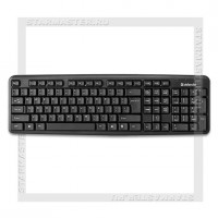 Клавиатура DEFENDER Element HB-520 PS/2, черная