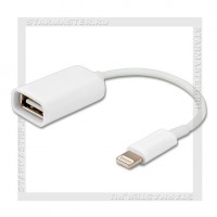 Переходник для Apple 8-pin (m) -- USB (f) DEFENDER