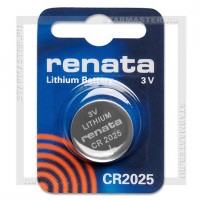 Батарейка CR2025 3V Renata Blister/1