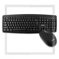 Комплект беспроводной 2в1 клавиатура+мышь SmartBuy ONE 212332AG Black