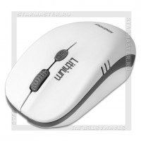 Мышь беспроводная SmartBuy 344CAG White/Gray с зарядкой USB (аккумулятор)