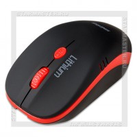 Мышь беспроводная SmartBuy 344CAG Black/Red с зарядкой USB (аккумулятор)