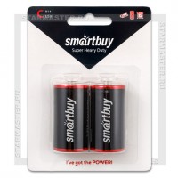Батарейка C Baby SmartBuy R14/2 Blister