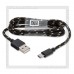 Кабель USB 2.0 -- micro USB, 1.2м, SmartBuy, нейлон, черный