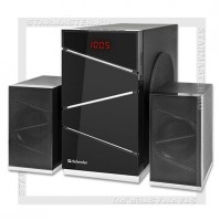 Акустическая система 2.1 DEFENDER G50, 50Вт, Bluetooth, FM/MP3, SD/USB, черный
