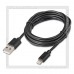 Кабель для Apple 8-pin Lightning -- USB, DEFENDER, 3м, черный,ACH01-10BH,Blister