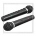 Микрофон DEFENDER MIC-155, караоке, беспроводной, черный, комплект 2шт
