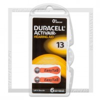 Батарейка PR48 Duracell 1.4V ActiveAir ZA13 Nugget Box/6