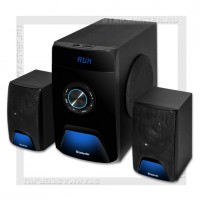 Акустическая система 2.1 DEFENDER X500, 50Вт, Bluetooth, FM/MP3, SD/USB, черный